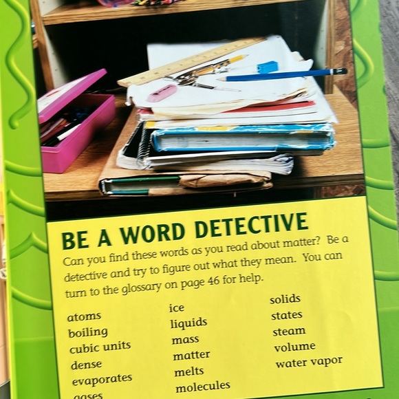 Science Books For Kids MATTER Science Math Classroom Early Bird Energy Set of 4 - Picture 3 of 13